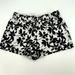 J. Crew Shorts | J. Crew Elastic Waist 3” Boardwalk Short, Black And White Print, Size 6 | Color: Black/White | Size: 6