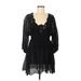 FP One Casual Dress: Black Dresses - Women's Size Medium