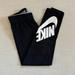 Nike Bottoms | New! Girls Black Nike Athletic Leggings Sz 6 M | Color: Black | Size: 6g