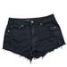 American Eagle Outfitters Shorts | American Eagle Outfitters Jean Shorts Women's Size 8 Black Stretch Distressed | Color: Black | Size: 8