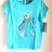 Disney Shirts & Tops | Disney Frozen Elsa & Anna Girls Tshirt Sz 5-6 Small | Color: Blue | Size: 5g