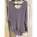 Free People Sweaters | Free People Womens Sweater Large Purple We The Free Oversized Casual Pullover | Color: Purple | Size: L