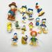 Disney Toys | Large Lot Of Small Donald Duck Toys | Color: Yellow | Size: Os