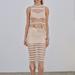 Zara Skirts | Macrame Skirt And Top Set (Nwot) | Color: Cream | Size: S