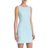 Lilly Pulitzer Dresses | Lilly Pulitzer Striped Cutout Sleeveless Mini Sheath Dress - Whiting | Color: Blue/White | Size: Xs