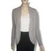 J. Crew Sweaters | J Crew Cashmere Cardigan Womens Small Grey Open Front Sweater | Color: Gray | Size: S