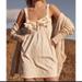 Free People Dresses | Free People Beach The Valley Cream Mini Dress Nwot | Color: Cream | Size: S