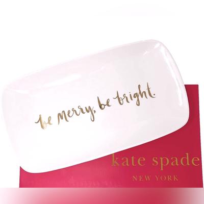 Kate Spade Holiday | Kate Spade New York / Arbor Village Holiday Christmas Platter | Color: Red/White | Size: Os