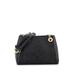 Louis Vuitton Leather Shoulder Bag: Black Bags