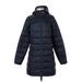 Amazon Essentials Jacket: Mid-Length Blue Print Jackets & Outerwear - Women's Size Small