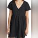 Madewell Dresses | Euc Madewell Alexandra Button Front Mini Dress | Color: Black | Size: S