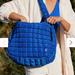 Free People Bags | - Nwt Free People Fp Movement Quilted Carryall - Lapis Blue | Color: Blue | Size: Os