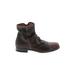 Fiorentini + Baker Ankle Boots: Brown Solid Shoes - Women's Size 36 - Round Toe