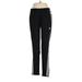 Adidas Track Pants - Mid/Reg Rise: Black Activewear - Women's Size Medium