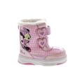 Disney Boots: Winter Boots Platform Casual Pink Color Block Shoes - Kids Girl's Size 12