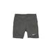 Nike Athletic Shorts: Gray Activewear - Women's Size Medium