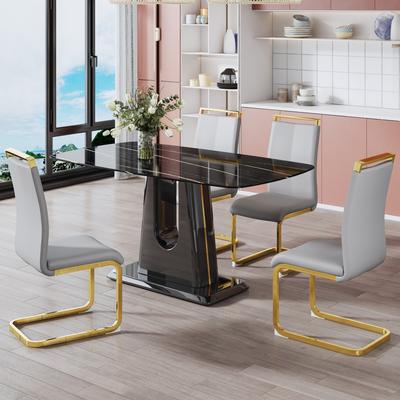Luxurious table Dining table, computer table