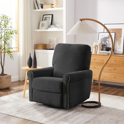 Heido 360 Degree Swivel Glider Manual Recliner