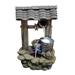 Polyresin Well Fountain with LED Lights