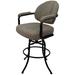 Swivel Tilt 30" Bar Stool on Metal Frame - M-70 - 30 inch Seat