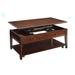 Darby Home Co Coffee Table Wood in Brown | 20.28 H x 48.28 W x 25.84 D in | Wayfair C1F4DE6E4D4F4D74AE19C950051827B2