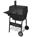 Char-Broil Charbroil 665 C-line Charcoal Grill, Black Cast Iron/Steel in Black/Gray | 51.54 H x 37 W x 27.19 D in | Wayfair 23307665