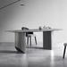 RARLON Rectangular Dining Set Wood/Metal in Brown/Gray | 29.92 H x 35.43 W x 70.87 D in | Wayfair 02wp145KELM5E9M51