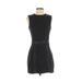 Trafaluc by Zara Casual Dress - Sheath: Black Solid Dresses - Women's Size X-Small