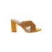 Just Fab Mule/Clog: Yellow Shoes - Women's Size 11