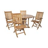 Wildon Home® Myha Round Restaurant Dining Set Wood/Upholstered in Brown | 30 H in | Wayfair 85DF8EE9566B4D328823DEFFF3B6182B