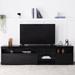 Wrought Studio™ Modern Design Tv Stands For Tvs Up To 80", Led Light Entertainment Center, Media Console w/ Multi-functional Storage | Wayfair