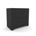 Inbox Zero Yessenia 30.3" Wide 2 -Drawer File Cabinet Wood in Black | 27.5 H x 30.3 W x 16.5 D in | Wayfair D768597D81434FCFBC793335A4C13E91