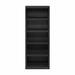 Ebern Designs Wendi 63.5" H x 24.6" W Standard Bookcase Wood in Black | 63.5 H x 24.6 W x 10.1 D in | Wayfair 57049DA573E649DF8CC4D494D572E1F8