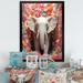 Dakota Fields Elephant Dreams In Colors I On Canvas Print Metal in Gray/Pink | 40 H x 30 W x 1.5 D in | Wayfair B55930F43D904B459DA9AF478F3A8A63