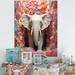Dakota Fields Elephant Dreams In Colors I On Canvas Print Metal in Gray/Pink | 40 H x 30 W x 1.5 D in | Wayfair CFBDD996811446858A8ED0619B8E7AD1