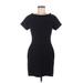 Tracy Reese for Magaschoni Casual Dress - Sheath: Black Solid Dresses - Women's Size 6