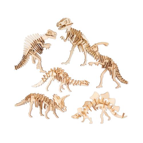 3D Holz-Puzzle Tapirella Dinosaurier