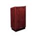 Forbes Industries 5911 Floor Podium w/ (2) Shelves - 25-1/2"W x 22"D x 47"H, Wood Cabinet w/ Avonite Top, Brown