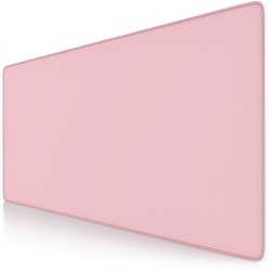 CSL Gaming Mauspad, XXL, 900 x 400 x 3 mm, Schreibtischunterlage, extralarge, waschbar, rosa Image