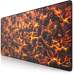 CSL Gaming Mauspad, XXL, Mousepad, 900 x 400 x 3 mm, Tischunterlage, abwaschbar, Lava V2 Image
