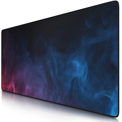 CSL Gaming Mauspad, XXL, Mousepad, 900 x 400 x 3 mm, Tischunterlage, abwaschbar, Farbiger Rauch Image