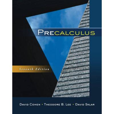 Precalculus Student Solutions Manual