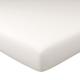 Drap-housse grand bonnet 180x200x32 blanc en lin