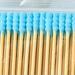 100/500Pcs Lot Wood Stick Cotton Swabs Double Tip Pure Cotton Wooden Q tip Swab