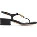 Double G Leather Thong Sandals