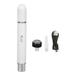 Nose Hair Trimmer USB Mini 2 in 1 Portable Low Noise High Speed Ear Hair Trimming Machine White