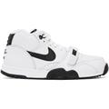 White & Black Air Trainer 1 Sneakers