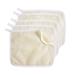 PENGXIANG 5Pcs Exfoliating Face and Body Wash Cloths Towel Soft Weave Cloth Massage Bath Cloth for Women and Man