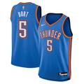 "Maillot Swingman Nike Icon Edition Oklahoma City Thunder - Bleu - Luguentz Dort - Jeunes - unisexe Taille: M (10/12)"