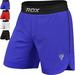 RDX MMA Shorts for Training and Kick Boxing Trunks for Bodybuilding Cage Fighting Muay Thai BJJ Grappling and Combat Sports Workout Clothing with Inner Pocket and Drawstring for Martial Arts Gym
